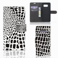 Samsung Galaxy S8 Plus | Telefoonhoesje | Met pasjeshouder | Slangenprint
