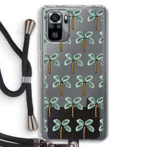 Paradise: Xiaomi Redmi Note 10S Transparant Hoesje met koord