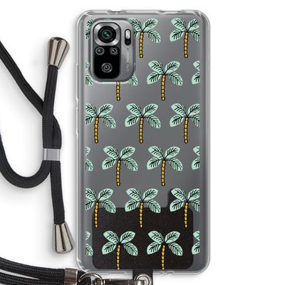 Paradise: Xiaomi Redmi Note 10S Transparant Hoesje met koord