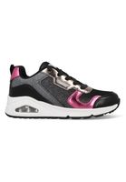 Skechers Uno Metallic 310513L/BKMT Zilver  maat - thumbnail