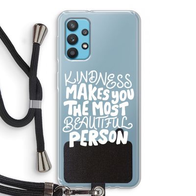 The prettiest: Samsung Galaxy A32 4G Transparant Hoesje met koord