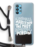 The prettiest: Samsung Galaxy A32 4G Transparant Hoesje met koord