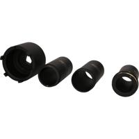 KS Tools 460.5635 Set steekmoeren met 3 geleidebuizen voor Mercedes, Ø 75 mm, 4-delig