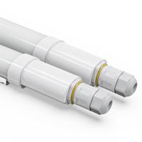 Set van 2 - R-Series Pro - LED TL-armatuur 150cm - IP65 waterdicht - 48 watt - 6720 lumen - 4000K - Koppelbaar - IK07 - Flikkervrij - R-Series Tri-Proof - 2 jaar garantie
