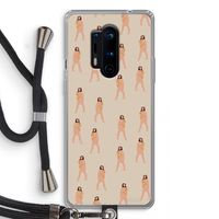 You're so golden: OnePlus 8 Pro Transparant Hoesje met koord