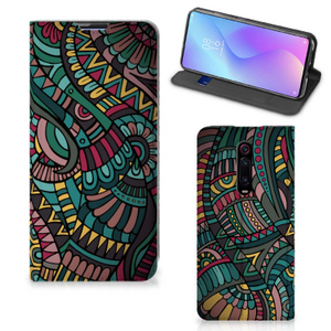 Xiaomi Mi 9T Pro Hoesje met Magneet Aztec