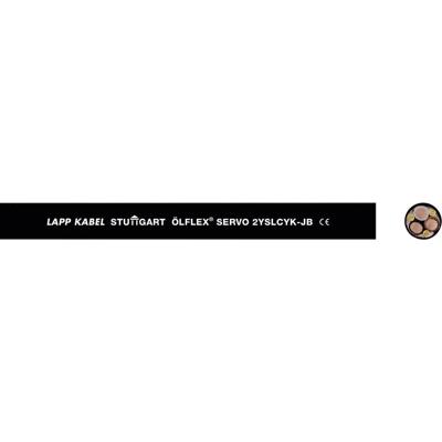 LAPP ÖLFLEX® SERVO 2YSLCY-JB Servokabel 3 x 4 mm² + 3 G 0.75 mm² Zwart 36441/500 500 m