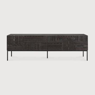Ethnicraft TV-meubel 'Tabwa' Gevernist Teakhout, 160cm