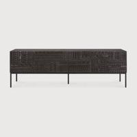 Ethnicraft TV-meubel 'Tabwa' Gevernist Teakhout, 160cm