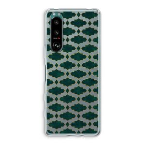 Moroccan tiles: Sony Xperia 5 III Transparant Hoesje