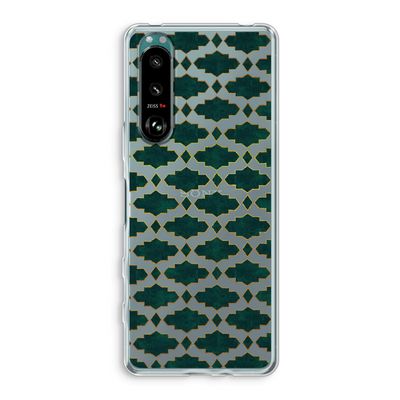 Moroccan tiles: Sony Xperia 5 III Transparant Hoesje