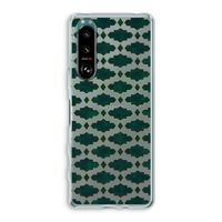 Moroccan tiles: Sony Xperia 5 III Transparant Hoesje