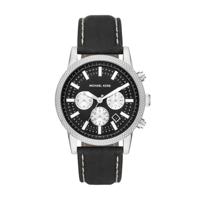 Horlogeband Michael Kors MK8956 Leder Zwart 22mm