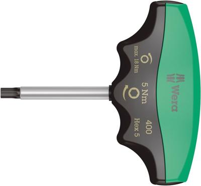 Wera momentsleutel schroevendraaier "400 hexque indicator". hex torque indicator torque 5.0nm