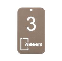Ndoors kleurstaal Bronze - per stuk
