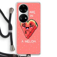 One In A Melon: Huawei P50 Pro Transparant Hoesje met koord