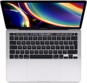 Refurbished MacBook Pro Touchbar 13 inch i7 2.3 Ghz 32 GB 512 GB Silver Zichtbaar gebruikt