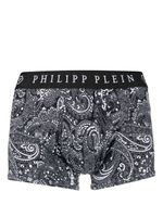 Philipp Plein boxer à motif cachemire - Noir - thumbnail