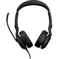 Jabra Evolve2 50 Headset Bedraad Hoofdband Kantoor/callcenter USB Type-C Zwart