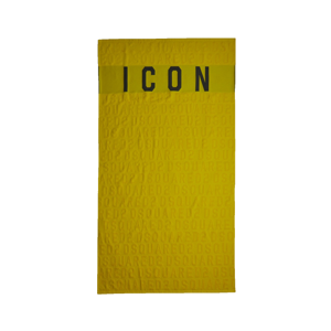 Dsquared2 Towel Yellow - Maat One Size - Kleur: Geel | Soccerfanshop