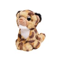 Pluche Luipaard knuffeldier van 13 cm   -