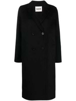 Claudie Pierlot manteau droit à coupe mi-longue - Noir