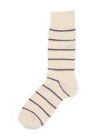 HEMA Heren Sokken Met Katoen Strepen Beige (beige) - thumbnail