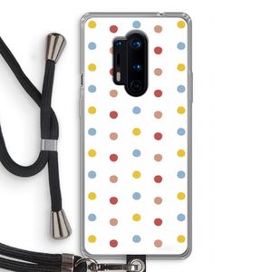Bollen: OnePlus 8 Pro Transparant Hoesje met koord