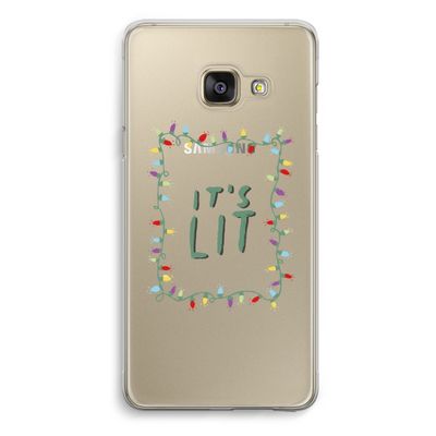 It's Lit: Samsung Galaxy A3 (2016) Transparant Hoesje