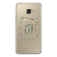 It's Lit: Samsung Galaxy A3 (2016) Transparant Hoesje
