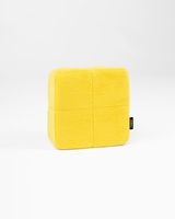 ItemLab Stackable Plush Collectible Block square yellow Decoratief kussen - thumbnail