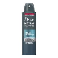 Dove Men+Care - Anti-transpirant Deodorant Clean Comfort - 150ml - thumbnail