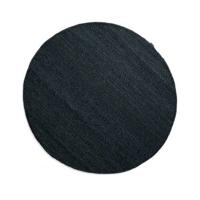 Nordic Weavers Rond wollen vloerkleed Lett - petrol - 250 cm rond