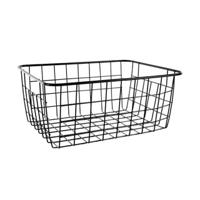 Draadmand 24x18x10cm mat zwart Draadmand 24x18x10cm mat zwart