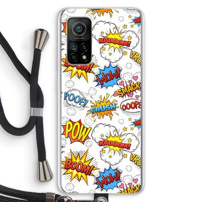 Pow Smack: Xiaomi Mi 10T 5G Transparant Hoesje met koord