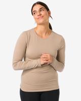 HEMA Dames Thermoshirt Beige (beige)