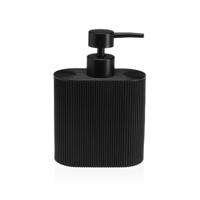 Zeepdispenser Versa Zwart Hars ABS 5,5 X 17 X 11 CM