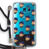 Drake Away: Samsung Galaxy S6 Transparant Hoesje met koord