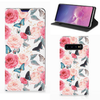 Samsung Galaxy S10 Smart Cover Butterfly Roses