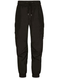 Dolce & Gabbana pantalon de jogging fuselé à poches cargo - Noir