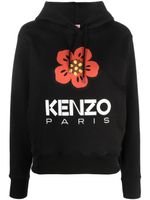 Kenzo hoodie à logo imprimé - Noir