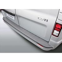 Bumper beschermer passend voor Opel Vivaro/Renault Trafic 10/2014- Zwart GRRBP770 - thumbnail