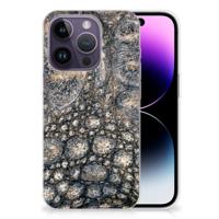 Apple iPhone 14 Pro | TPU Hoesje | Krokodillenprint
