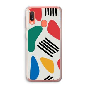 Illustratieve pop 1: Samsung Galaxy A20e Transparant Hoesje