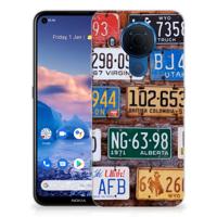 Nokia 5.4 | Siliconen hoesje | met foto Kentekenplaten