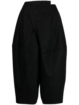Comme Des Garçons pantalon ample à design asymétrique - Noir