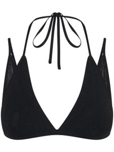 Dion Lee soutien-gorge à design papillon - Noir