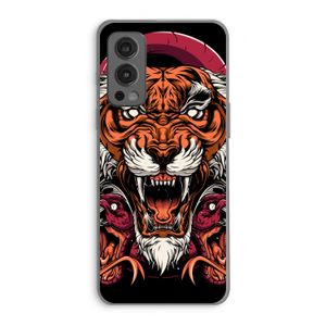 Tiger and Rattlesnakes: OnePlus Nord 2 5G Transparant Hoesje