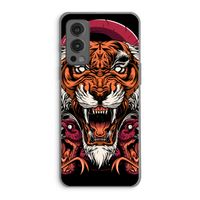 Tiger and Rattlesnakes: OnePlus Nord 2 5G Transparant Hoesje