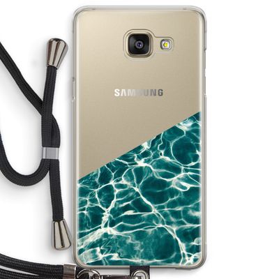 Weerkaatsing water: Samsung Galaxy A5 (2016) Transparant Hoesje met koord